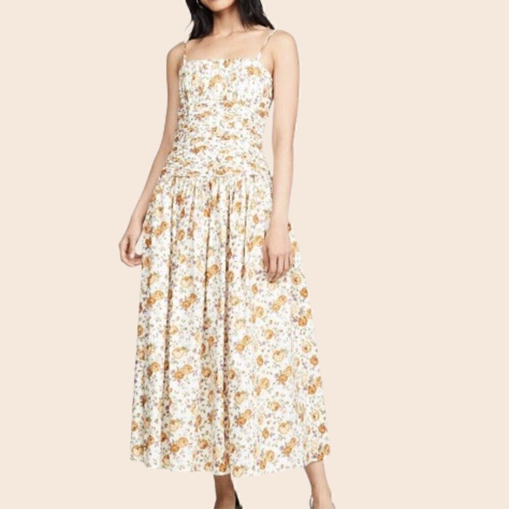 Petersyn Garbo Casual Midi Dress Valencia Size Small